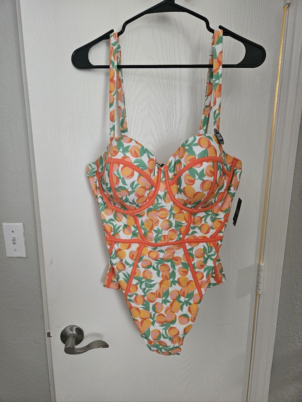 Peach Print One-Piece Swimsuit From TORRID